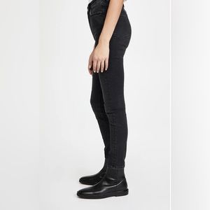 Acne studios Peg jeans in used black